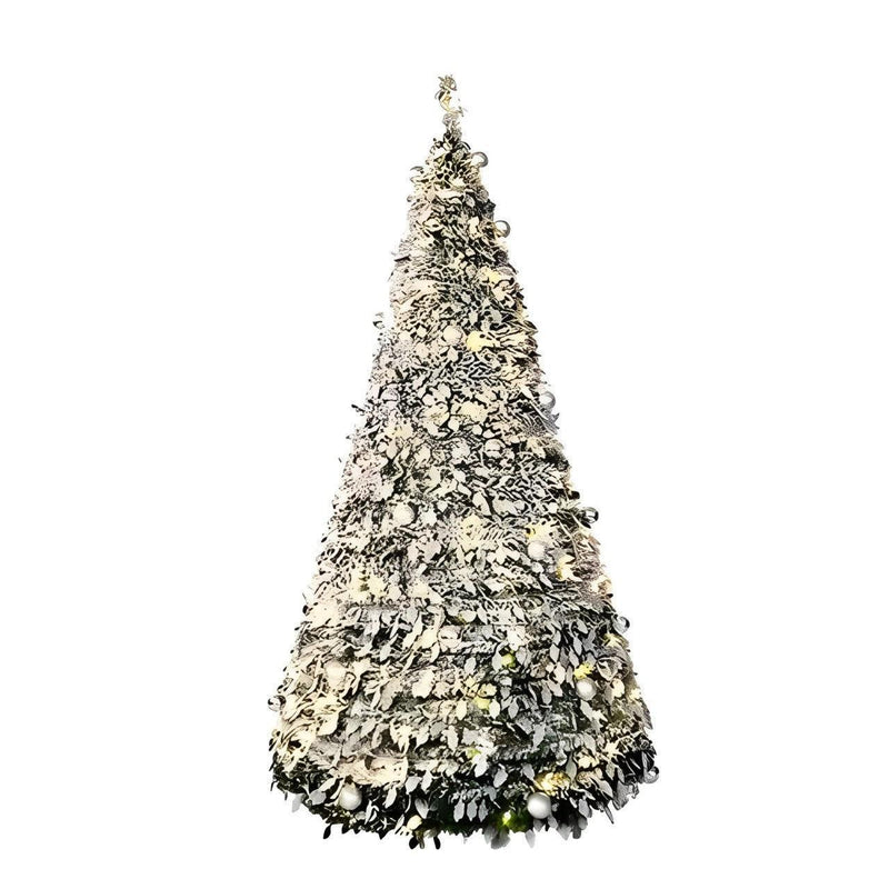 Árvore de Natal Dobrável + BRINDE🎄 - (Completa Com Bolinhas, Pisca Pisca e Fitas) -  [FRETE GRÁTIS]