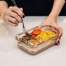 Kit com 9 Potes Herméticos de Vidro + 6 Copos de Vidro - Promoção 2024