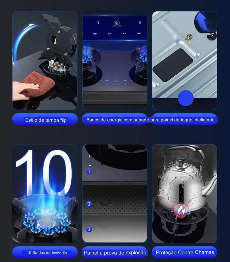 Cooktop Smart Elétrico Multifuncional