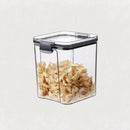 Kit com 3 Porta-Mantimentos com Trava e Vedação