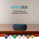 Echo Dot (3ª Geração): Smart Speaker com Alexa - Cor Preta