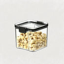 Kit com 3 Porta-Mantimentos com Trava e Vedação