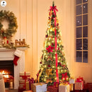 Árvore de Natal Dobrável + BRINDE🎄 - (Completa Com Bolinhas, Pisca Pisca e Fitas) -  [FRETE GRÁTIS]