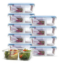 SOMENTE HOJE - Kit 15 Potes Herméticos de Vidro + BRINDE - (FRETE GRÁTIS)