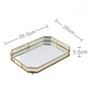 Bandeja Decorativa Espelhada