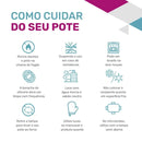 SOMENTE HOJE - Kit 15 Potes Herméticos de Vidro + BRINDE - (FRETE GRÁTIS)