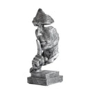 Escultura "Silêncio Vale Ouro"