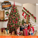 SÓ HOJE - Árvore de Natal Retrátil com Controle Remoto + 132 Enfeites de Brinde