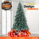 SÓ HOJE - Árvore de Natal Retrátil com Controle Remoto + 132 Enfeites de Brinde